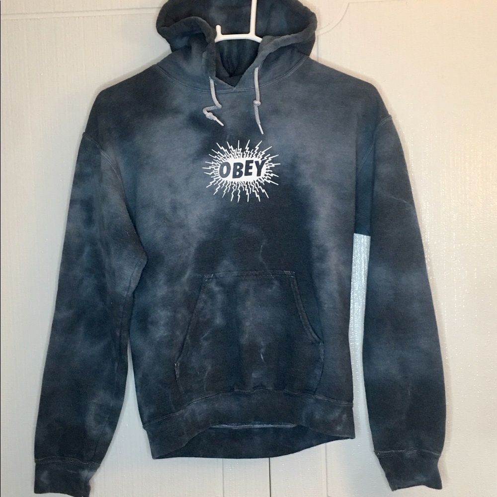 OBEY ! Propaganda N89 blue hoodie size S
